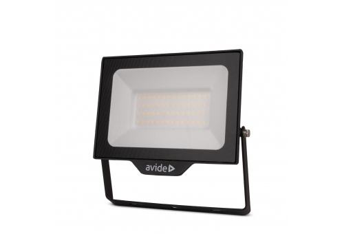 Avide LED Flood Light SMD 50W CW 6400K Quick conn.+Opt.PIR