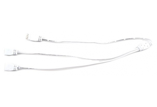 Cablu distribuitor 2-capete bandă LED 12V RGB Avide