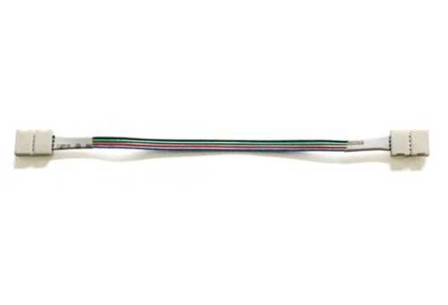 Cablu conector 4PIN-4PIN cu clips pentru bandă LED 12V RGB Avide
