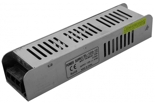 LED pás 12V 120W IP20 Slim Zdroj napájania
