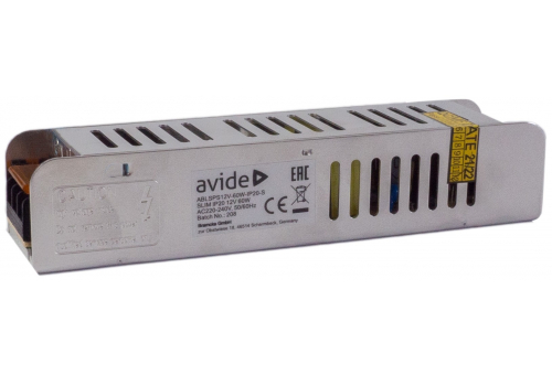 Sursă de alimentare Slim bandă LED 12V 60W IP20 Avide