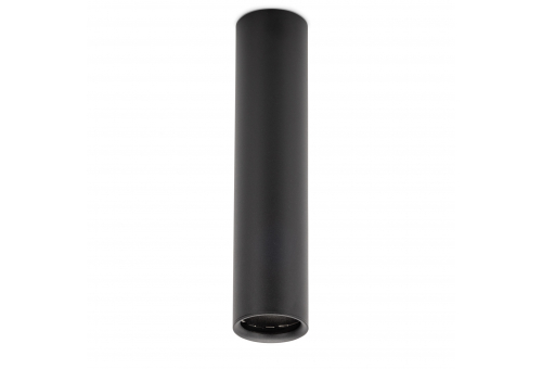 GU10 Lámpatest Kerek Fekete 240mm