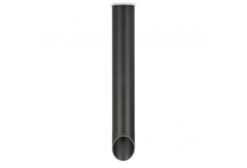 GU10 Lámpatest Kerek Fekete 350mm