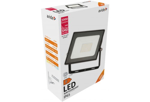 LED Reflektor Slim SMD 30W NW