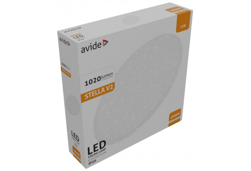 LED Stropná lampa Stella V2 12W 280*65mm NW
