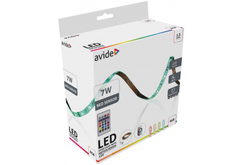 LED pás Posteľ Senzor 12V 1.5m RGB
