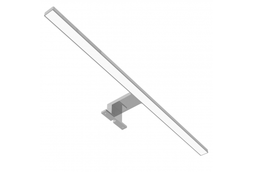 Avide LED Mirror Lamp Square Chrome Plastic 600mm NW 4000K 8W IP44