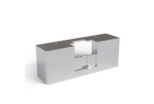 Avide LED Mirror Lamp Mounting Box Chrome