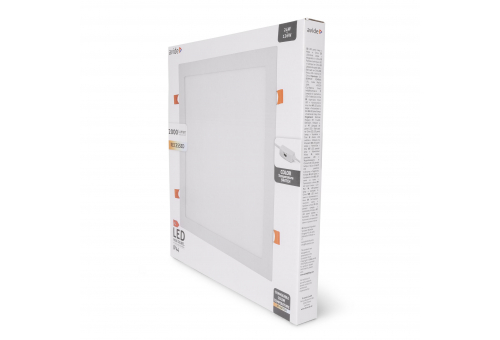 Avide LED Beépíthető Négyzetes Mennyezeti Lámpa ALU 24W CCT IP44/IP44
