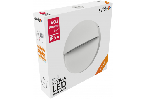 Vonkajšia schodisková lampa Sevilla LED 6W NW IP54 16cm